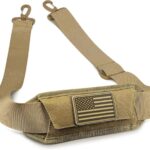 Shoulder Strap Pad for Tactical Pouch, Universal Bag Strap with Detachable Thick Pad Single Shoulder Straps Replacement